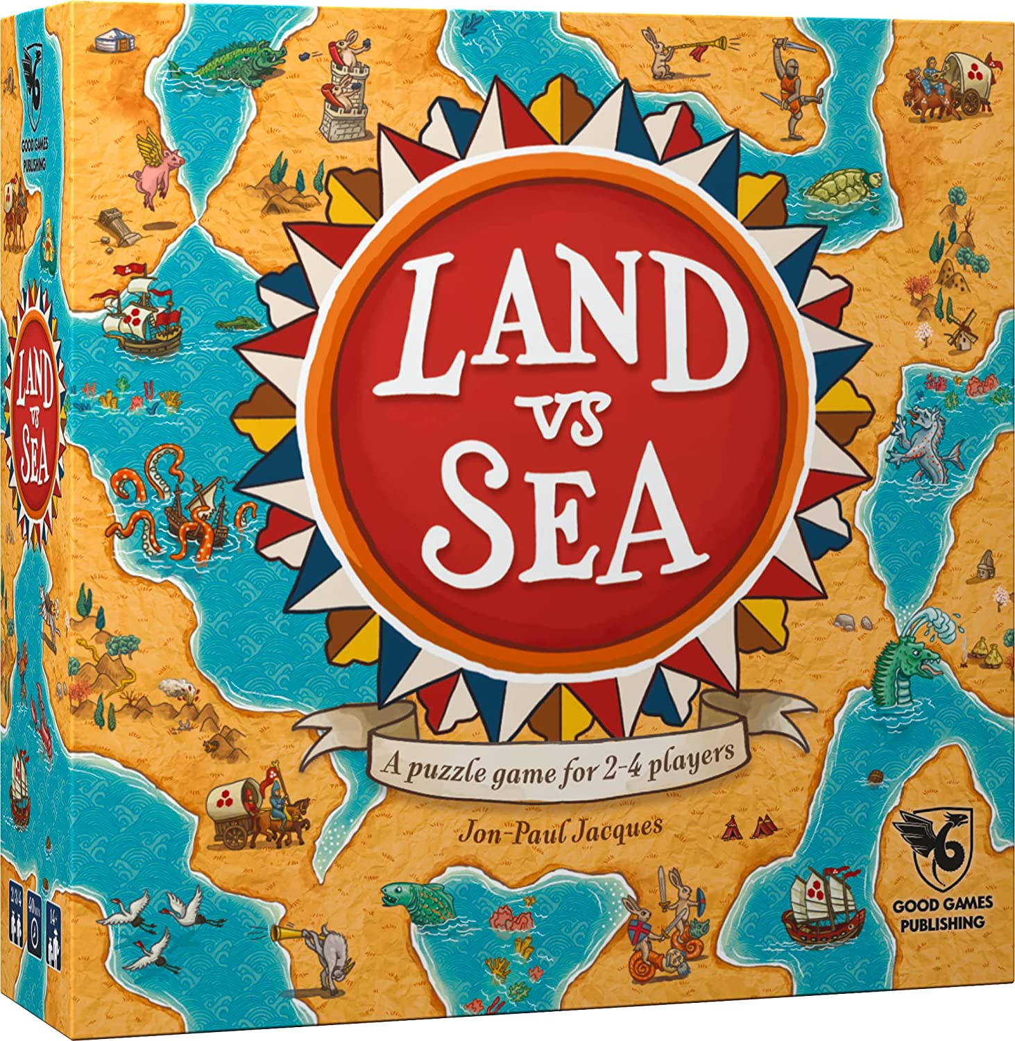 Land vs Sea - WiredVillage Games - Good Games Publishing